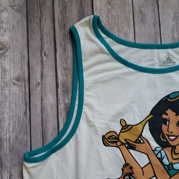 **FIRM** Disney Plus-Size Women's Jasmine Ringer Tank Top - Picture 4 of 9